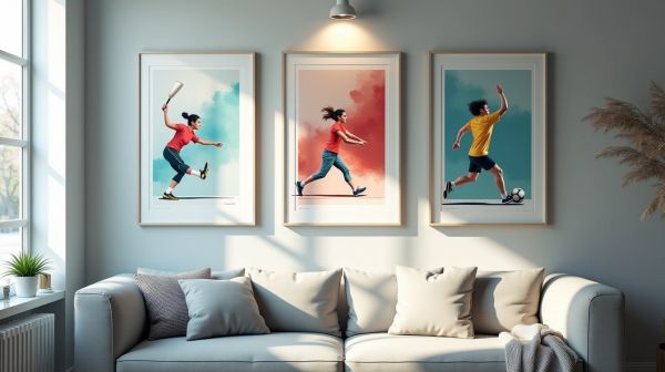 Transformez votre intérieur avec des posters de sport inspirants